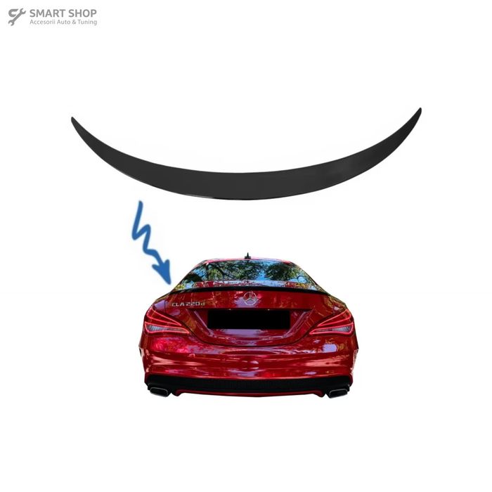 Eleron Portbagaj Mercedes CLA C117 W117 (2013-2018) Negru Lucios