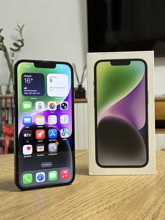 iPhone 14 - 128GB Neverlocked - Cutie - Cablu
