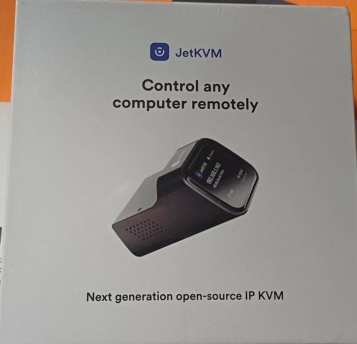 Vând JetKVM Sigilat - KVM over IP Open Source (Cablu Y Inclus)