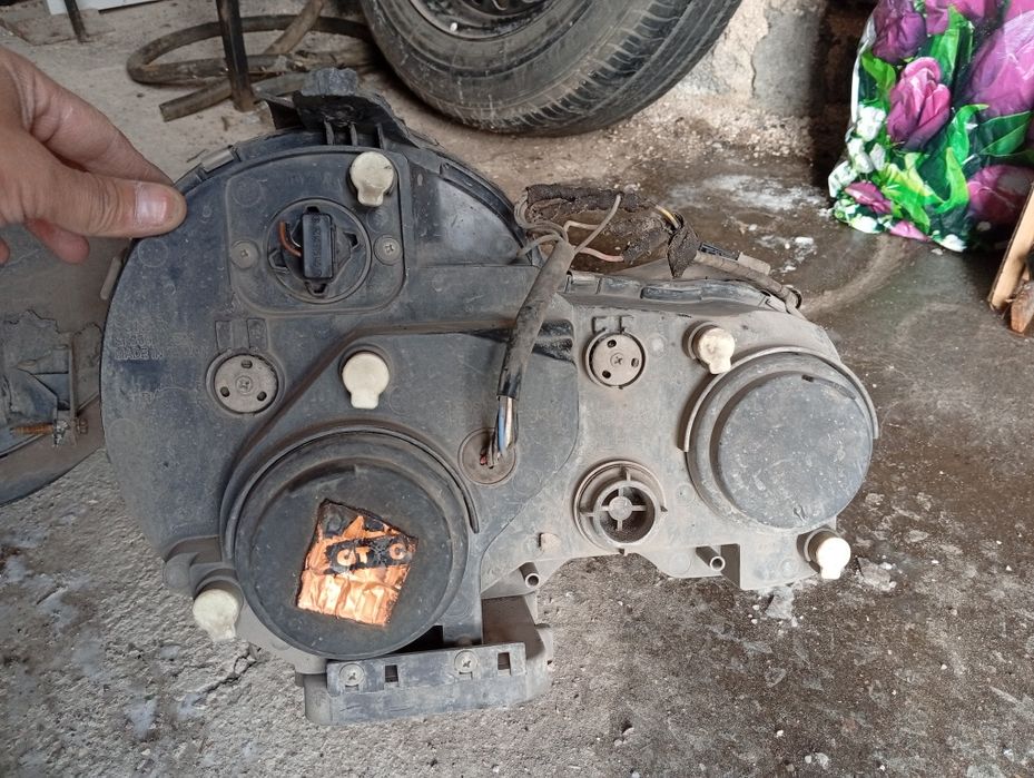 Фары от Мерседес W210 рейстаил.