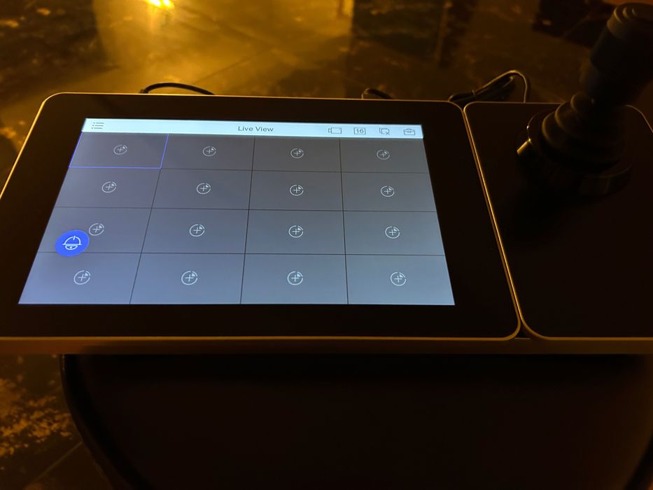 CCTV controller cu joystick