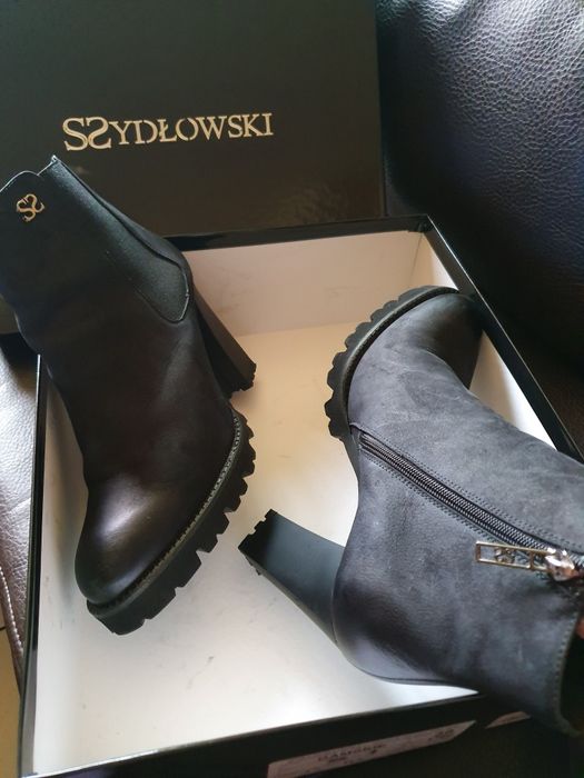 Sydlowski боти  изцяло естествена кожа 39 размер