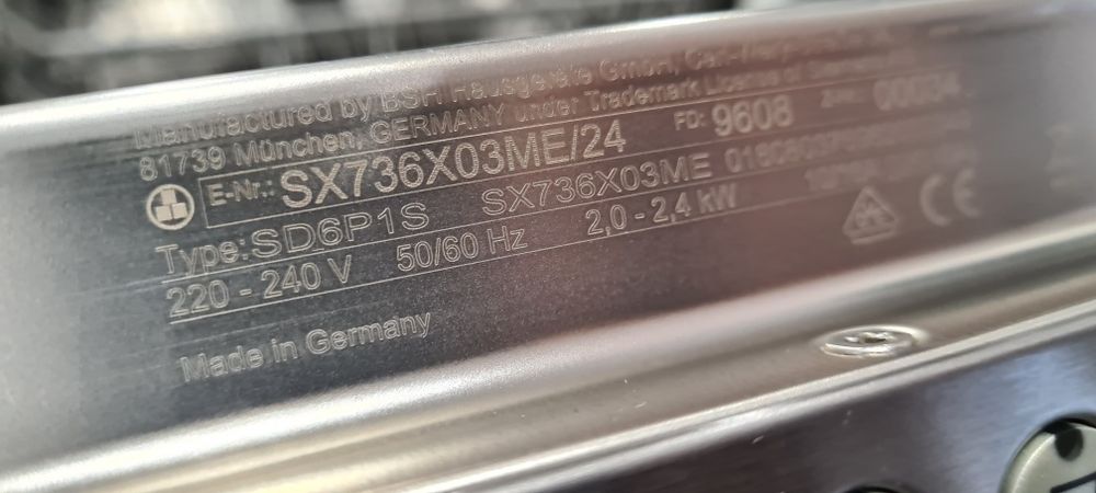 Съдомиялна за пълно вграждане 60см Siemens  14 к-та А++ XXL