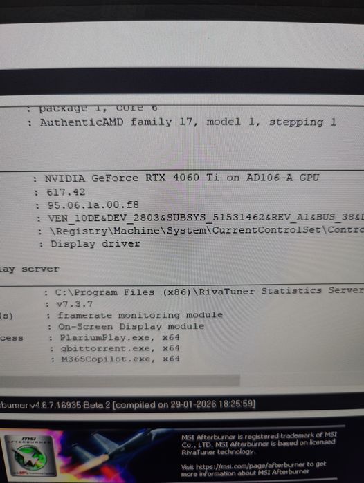 Vand RTX 4060TI MSI 8Gb 3X Ventus