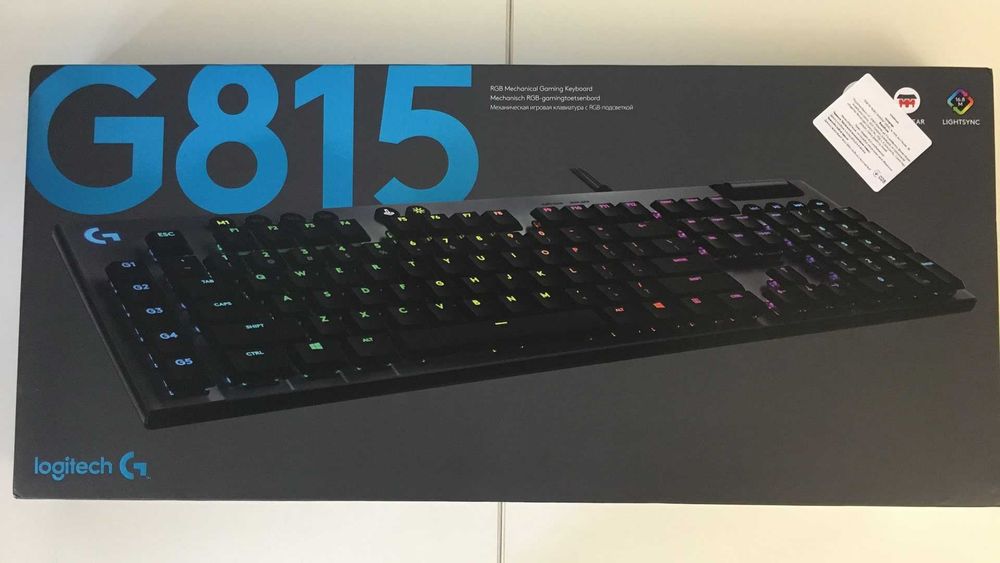 Tastatura Gaming Mecanica Logitech G815 Linear Switch Slim Sigilata