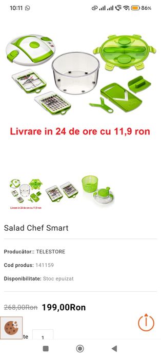Salat Smart Cheff Genius (văzut la TV )