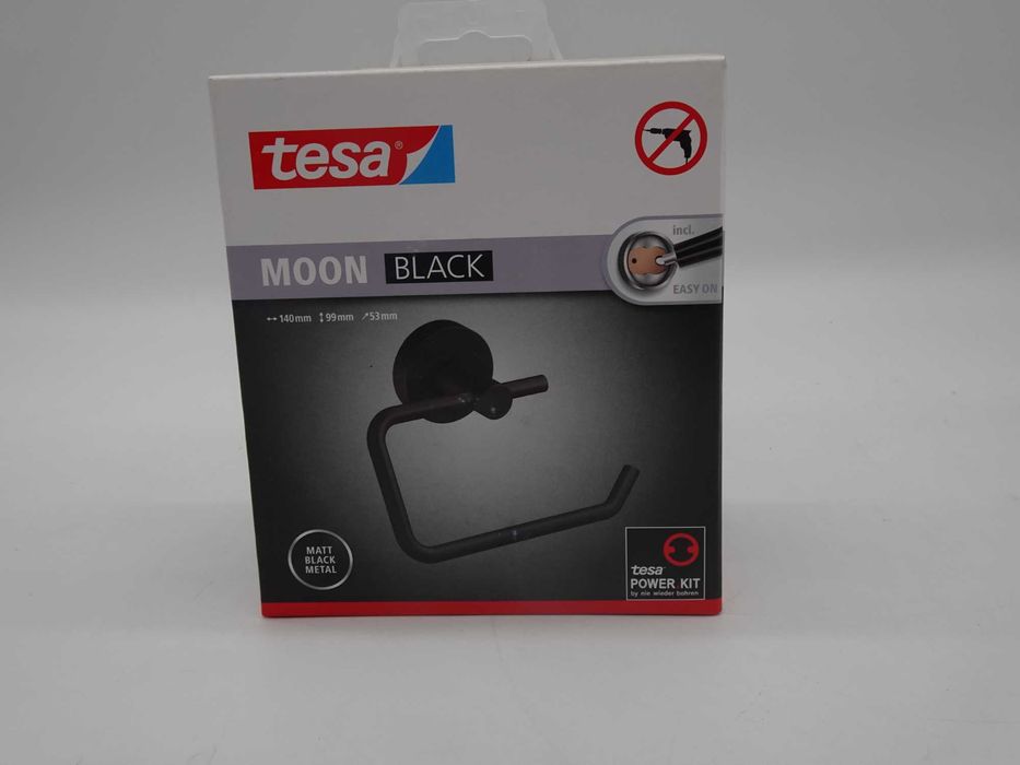 Suport pentru hârtie igienică tesa Moon Black