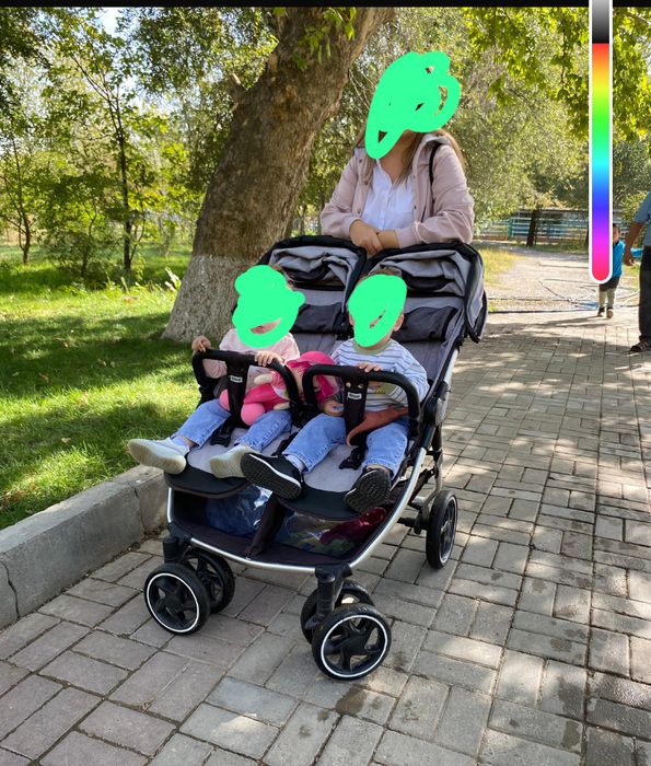 Коляска доя двойни