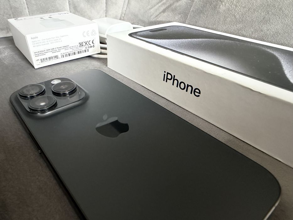 iPhone 15 Pro 128gb Black Titanium
