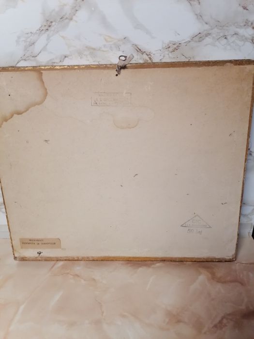 Tablou vechi Pescarita, de Nicolae Grigorescu.