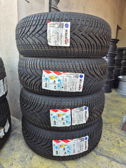 4 Anvelope M+S IARNA - 215/55/16 - KLEBER - NOU - DOT 2020 !