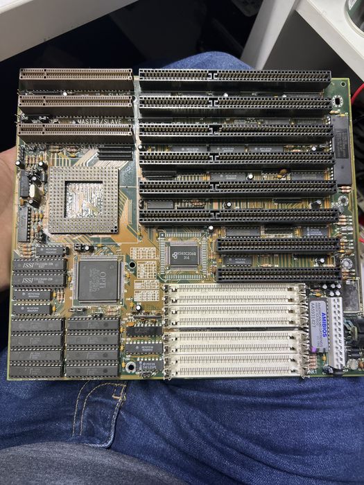 Placă de bază Retro 386 / 486 - Zida 495SLC rev 1.1 (OPTi) - Netestată