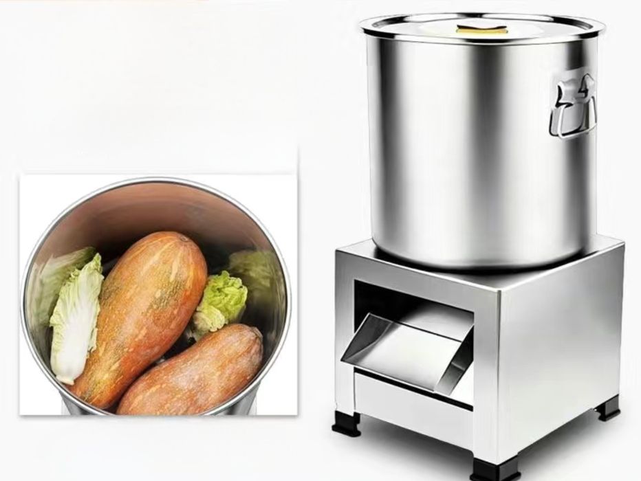 Универсальный электрический комбайн для дробления и резки кормов