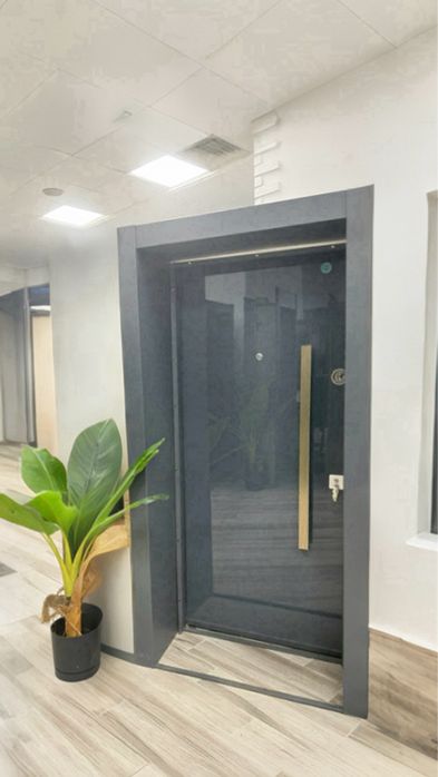 Входна врата за външни условия One glass