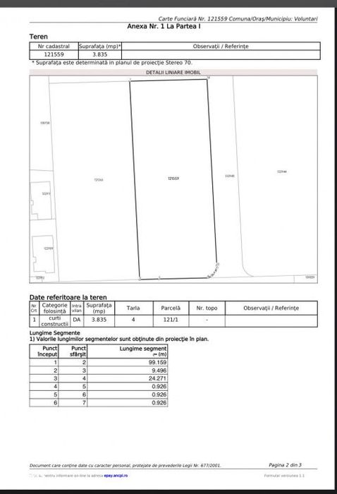 Teren de investitie – Pipera, vis-a-vis American School