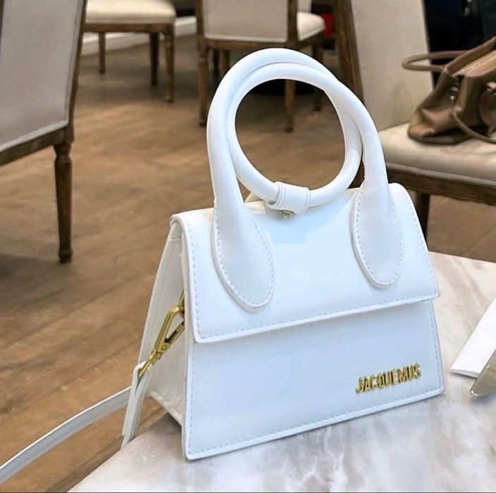 Бяла чанта Jacquemus
