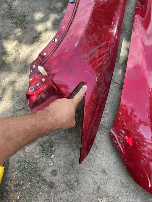 Capotă motor aripă dreapta față mazda cx 5.