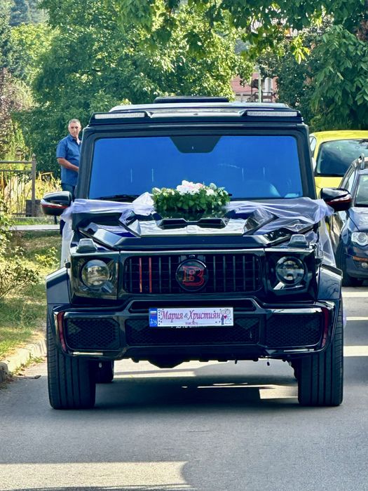 Mercedes-benz G-class Brabus под наем за Сватба ,Бал ,Трансфер и други
