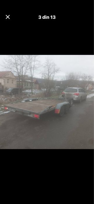 Remorca 2 axe traport vehicule