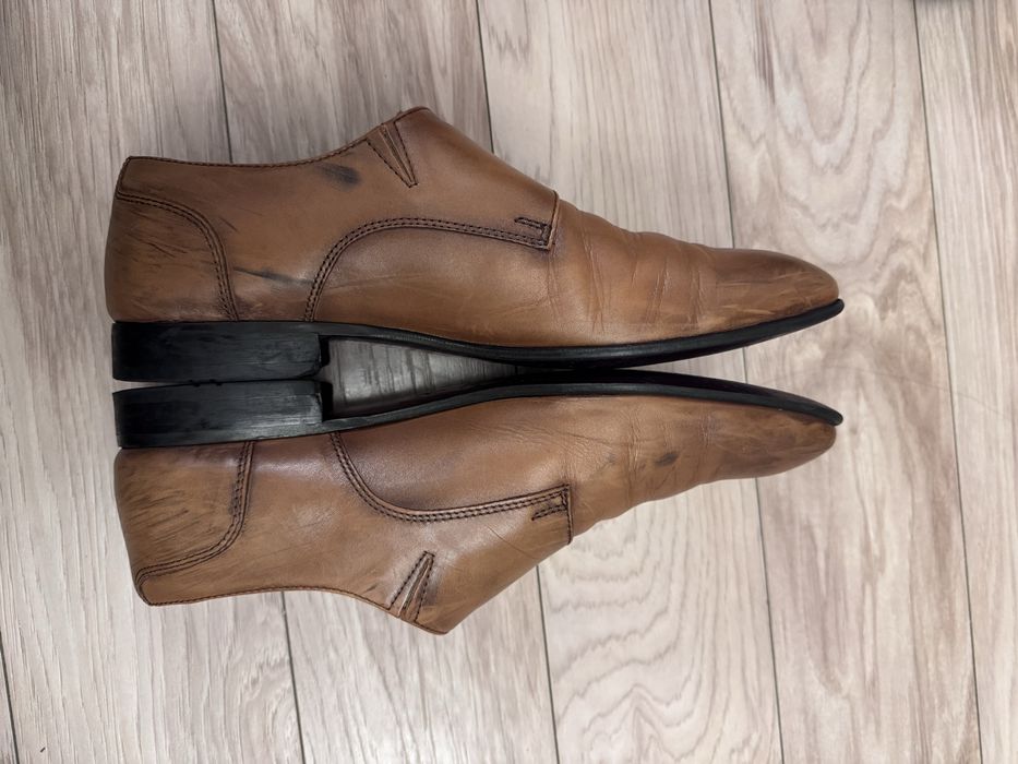 Set pantofi piele marimea 42 plus curea de piele