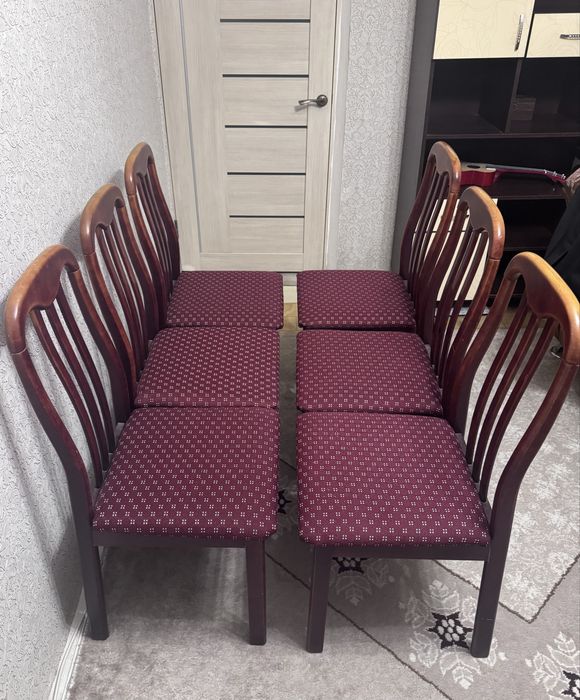 Стул | Комплект 6 деревянных стульев