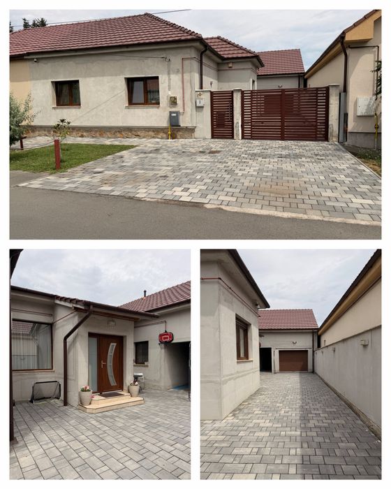 Casă 4 camere, teren 500 mp, terasă și garaj – Aradul Nou