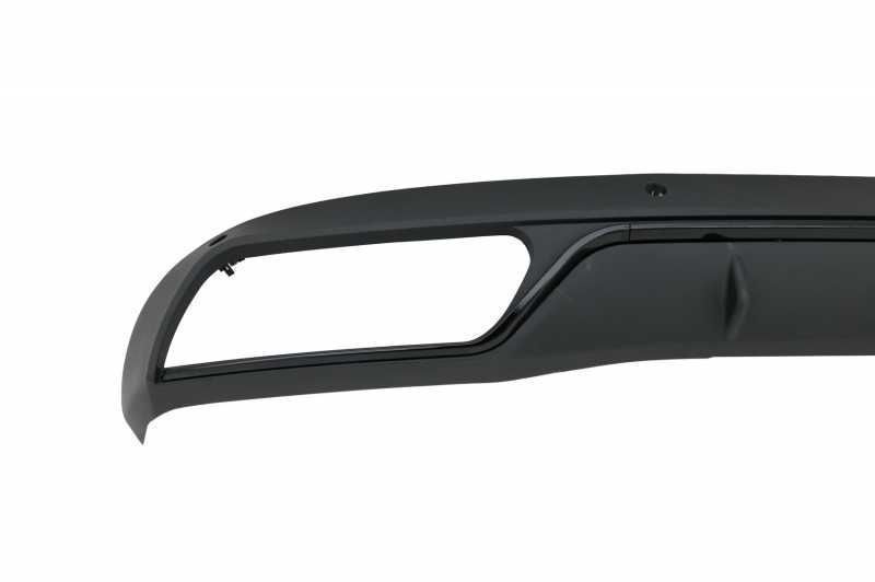 Difuzor Spate cu Tobe Crom Mercedes C-Class W205 S205 (2014-up) C63