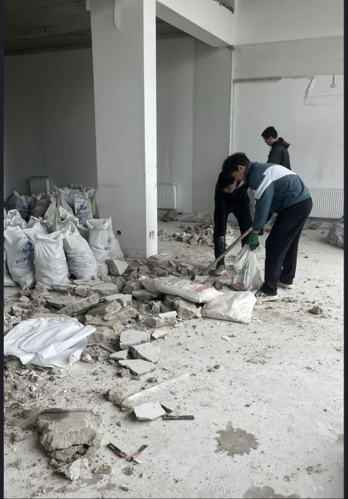 Демонтаж, разрушение