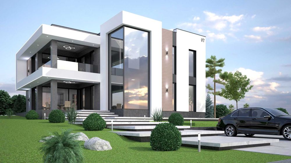 Архитектура Дизайн, Эскизный проект, 3D визуализация