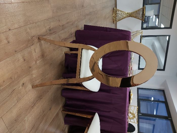 Scaune WASHINGTON săli evenimente, ballroom, salon, scaun de lux auriu
