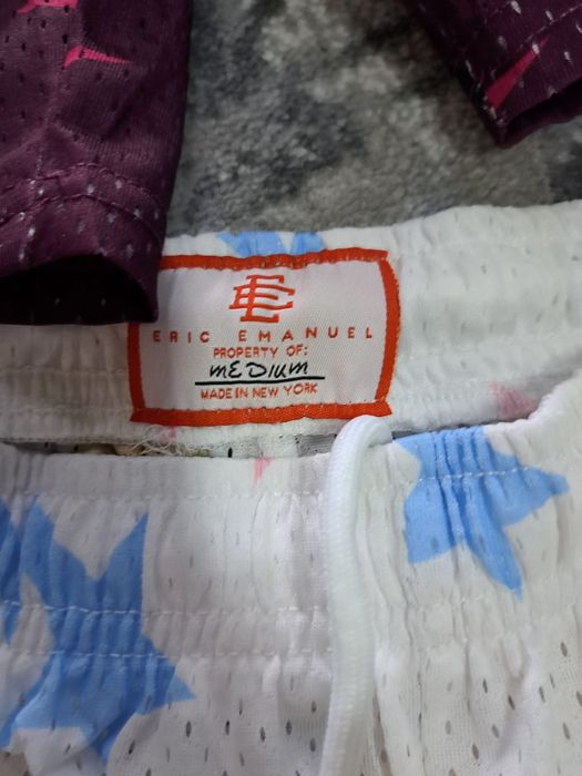 Pantaloni scurti bape x eric emanuel short