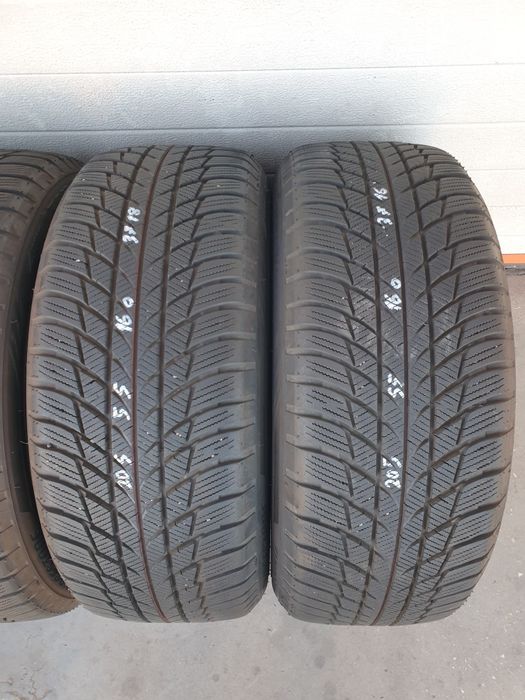 Зимни гуми 4 броя BRIDGESTONE DriverGuardWinter 205 55 R16 дот 3718