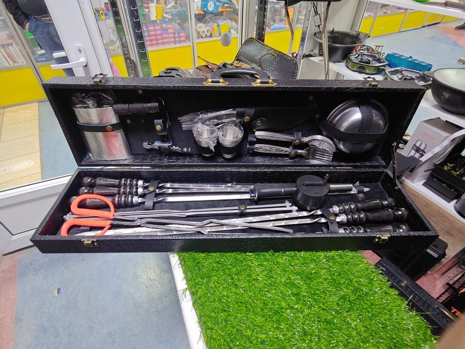 Шашлычные наборы подарочные Кизляр