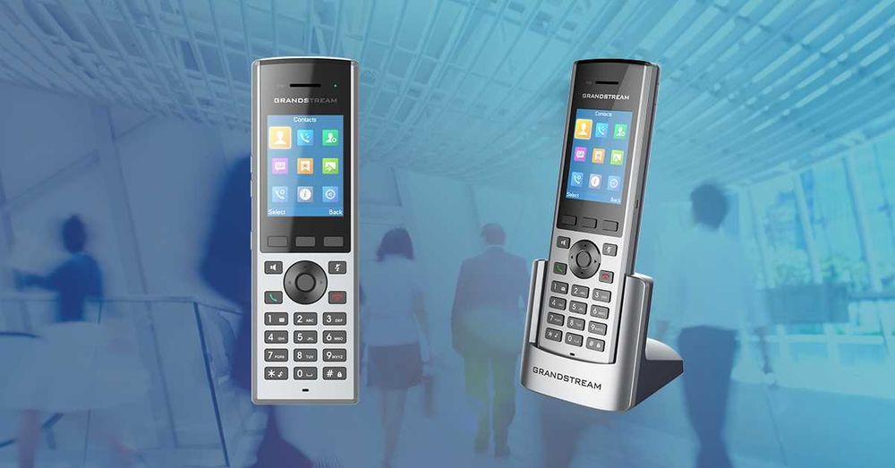 Grandstream DP730 — Беспроводная IP DECT-Трубка с Зарядной Станцией