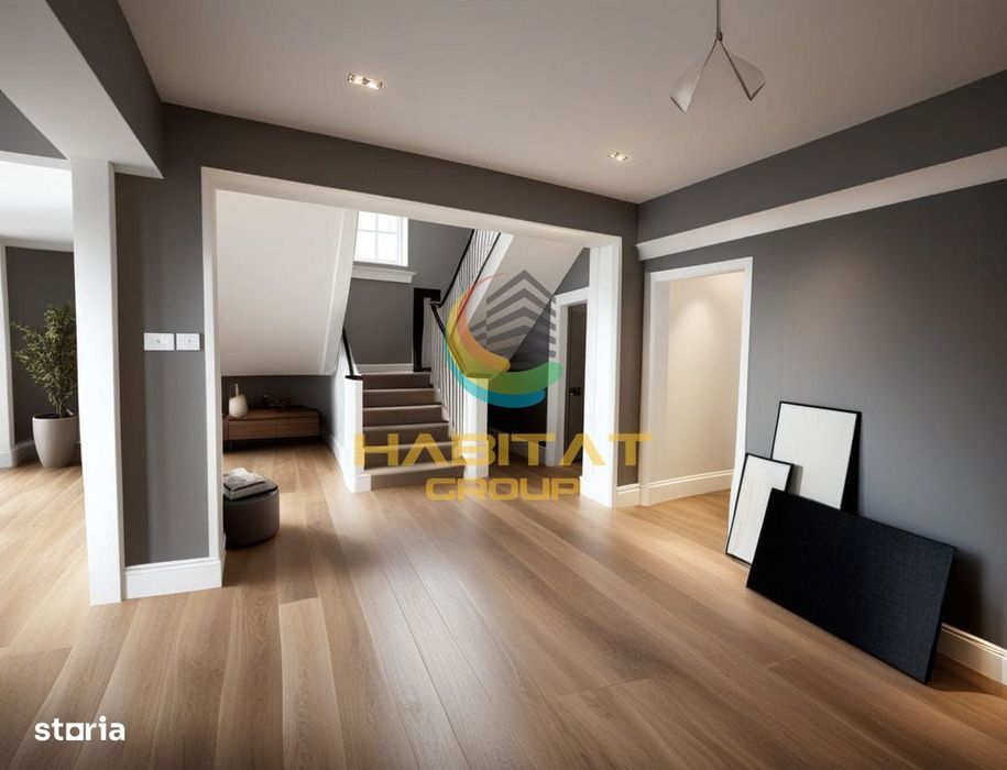 Casa individuala de lux P+1+M teren 530 mp Comision 0%