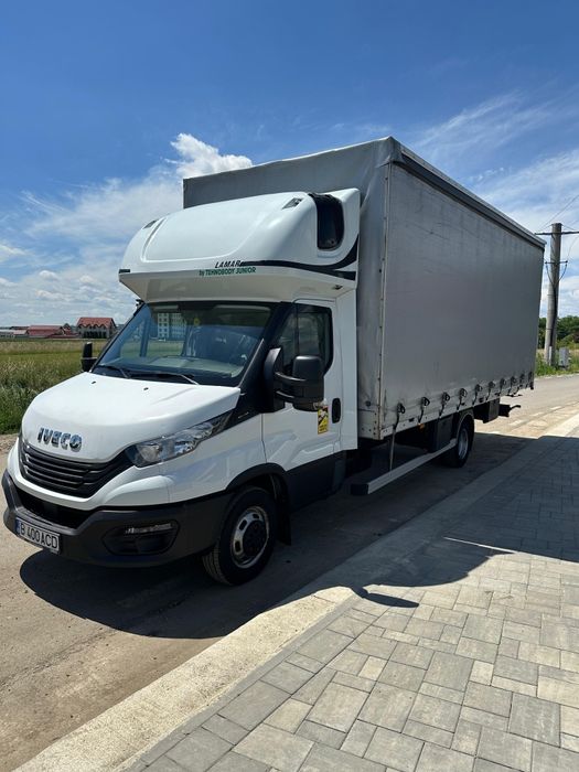 IVECO Daily 50C18 3.5T | 15 Europaleti| Tahograf | Detarat din 5.2T | 6.10m | 160 CP | 2 Bucati