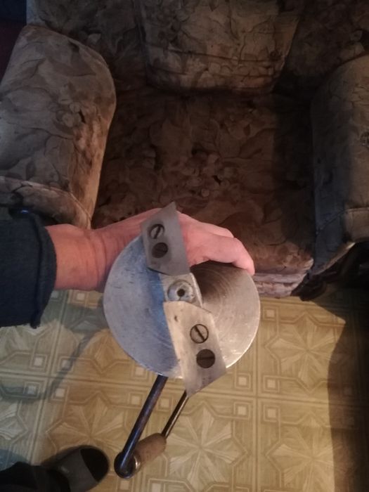 Бур дюралевый для рыбалки