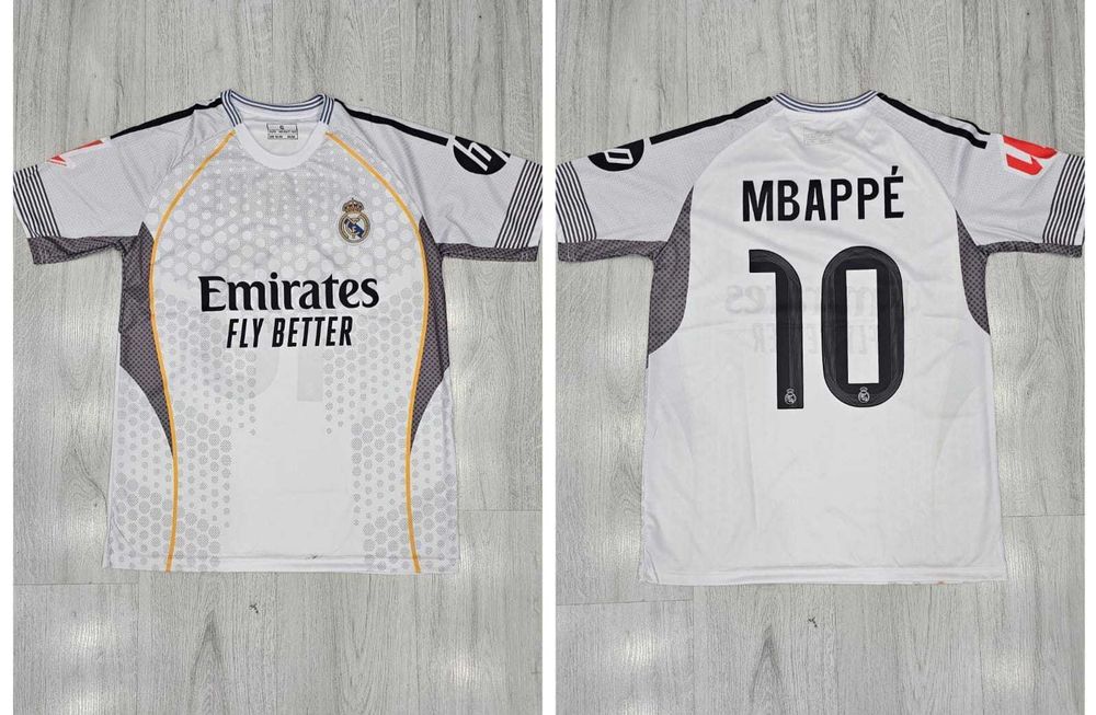 Детски Екип Мбапе 10 Новия Комплект 2026 Бял Цвят Реал Мадрид MBAPPE10
