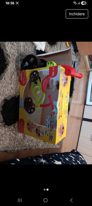 Tricicleta echilibru