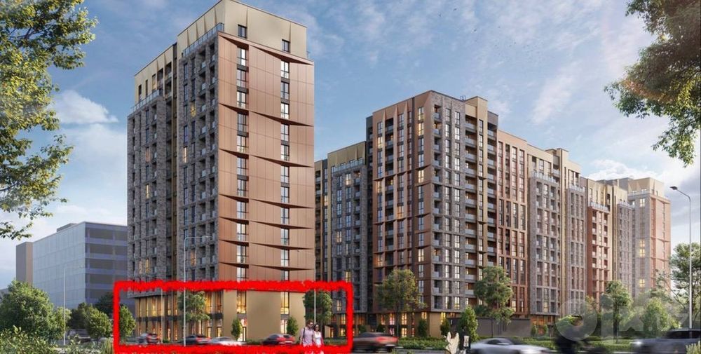 Продается коммерческое помещение ЖК Regnum Plaza, ор-р:Сайрам, 47,27м²