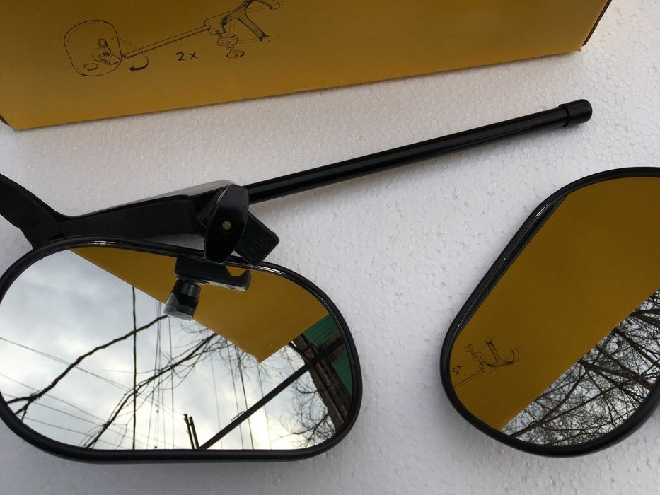 допълнителни огледала за W124 ,при теглене на каравана или платформа