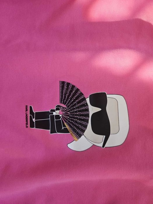 Детски момичешки суитшърт Karl Lagerfeld 138 см