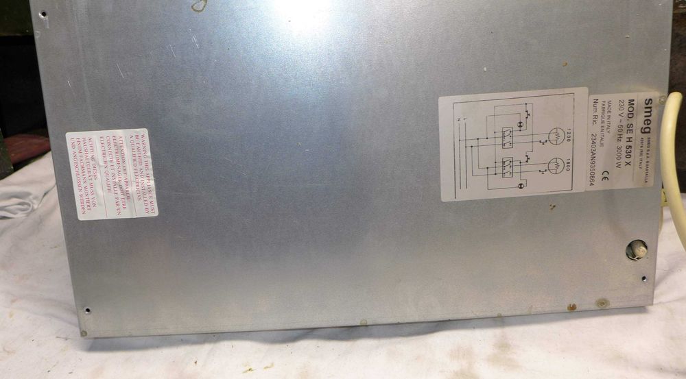 Качествен двоен керамичен котлон Smeg Italy