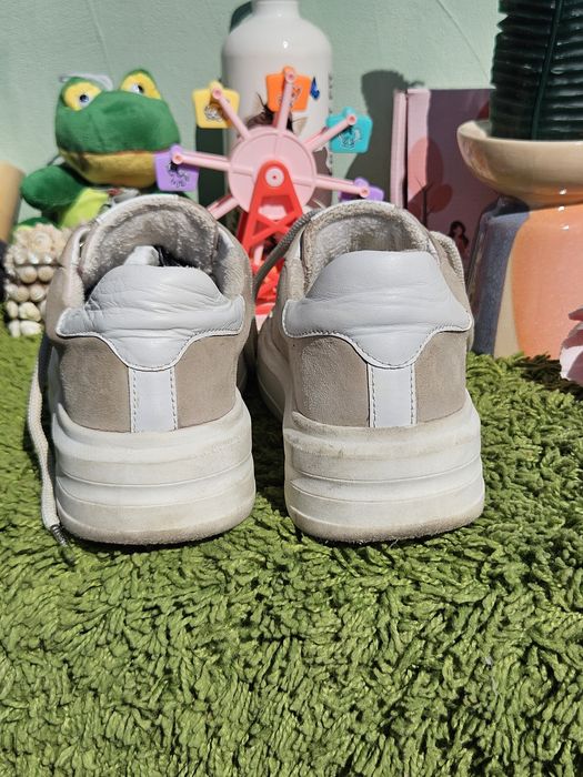 Elbsand кецове естествен велур N41