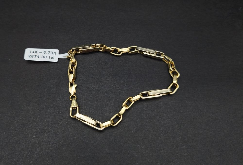 Bijuteria Royal bratara aur 14k 6.70 gr
