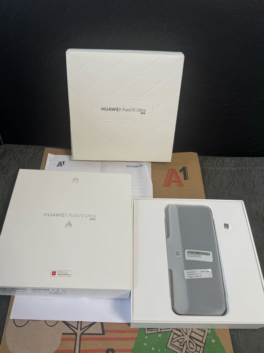КАТО НОВ 512GB Huawei Pura 70 Ultra А1 Гаранция 2026г. Green