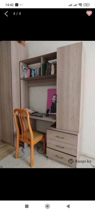 Продается шкаф и стол компьютерный /письменный