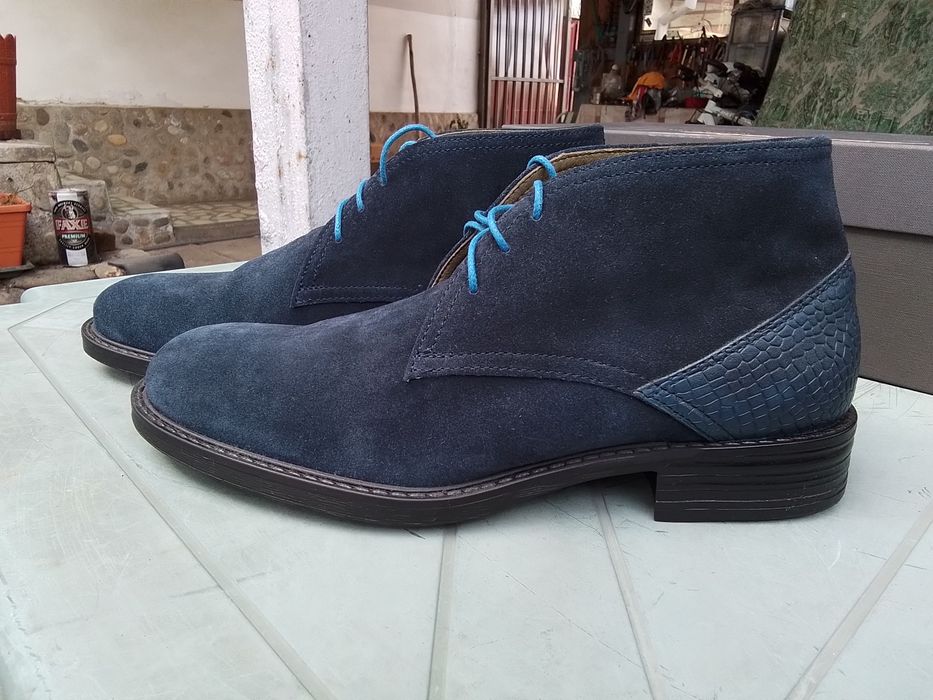 Ghete din Piele Naturală NOI nr. 40 model de crocodil