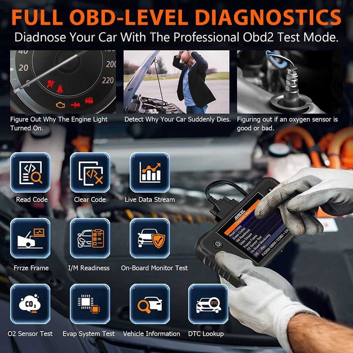 Автодиагностика скенер Ancel fx2000 obd 2