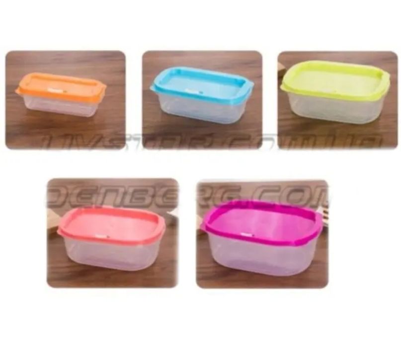 Форма: прямоугольная. Контейнер

Количество: 5 шт

Материал: пластик